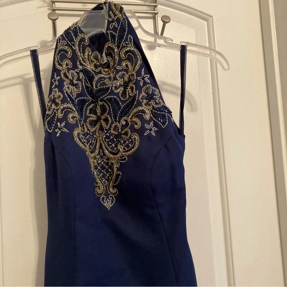Alyce Designs | Dresses | Vintage Alyce Designs Y2k 9s Beaded Halter Formal  Dress | Poshmark